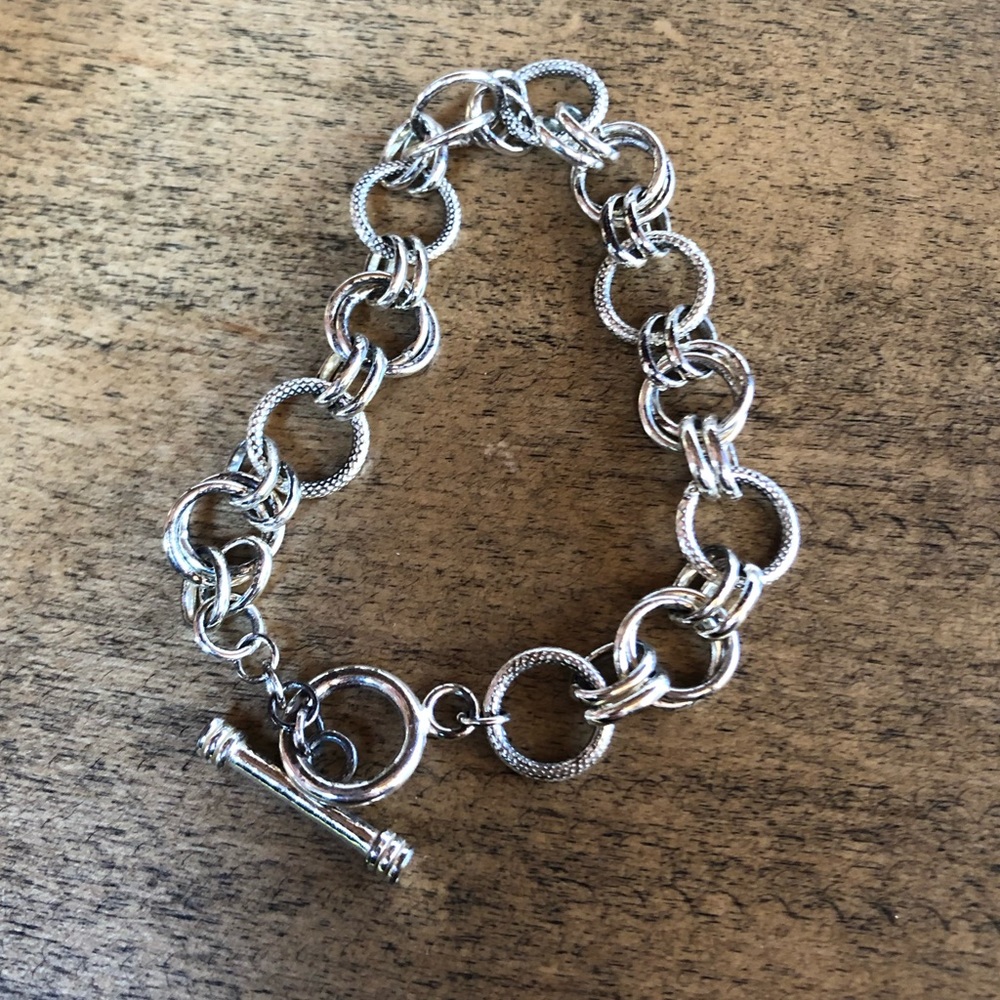 Silver Toggle bracelet